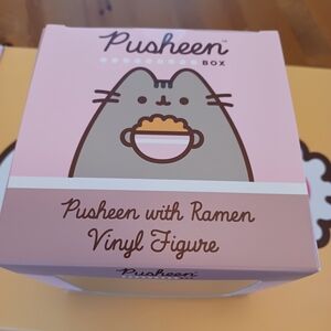 Pusheen with Ramen Vinyl Figure (Not Removed From Box)